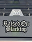 Raised On Blacktop® MID-SIZE DECAL - 12X6
