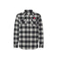 Black & Grey Flannel - Raised On Blacktop