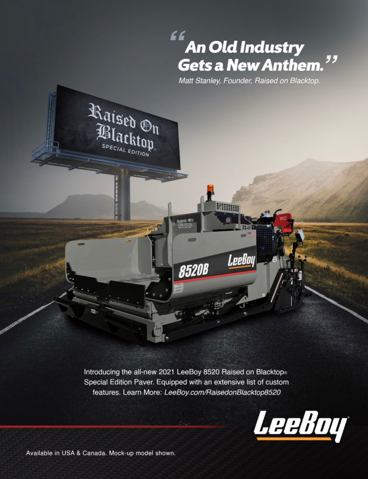 Leeboy x Raised On Blacktop® Special Edition 8520B