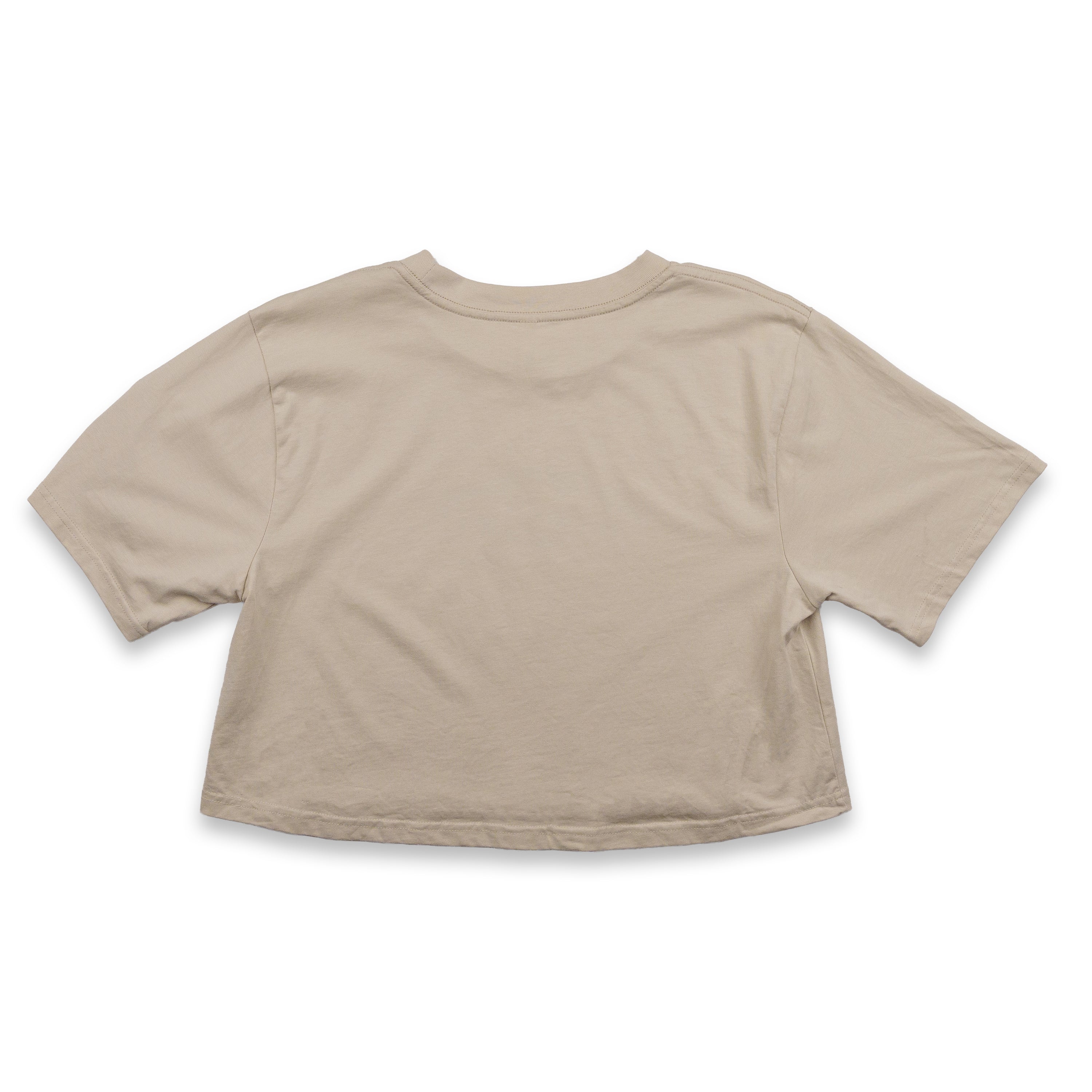 Women's Raised On Blacktop® Core Crop — White