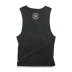 Raised On Blacktop® VINTAGE WASH CUT-OFF TANK - Grey