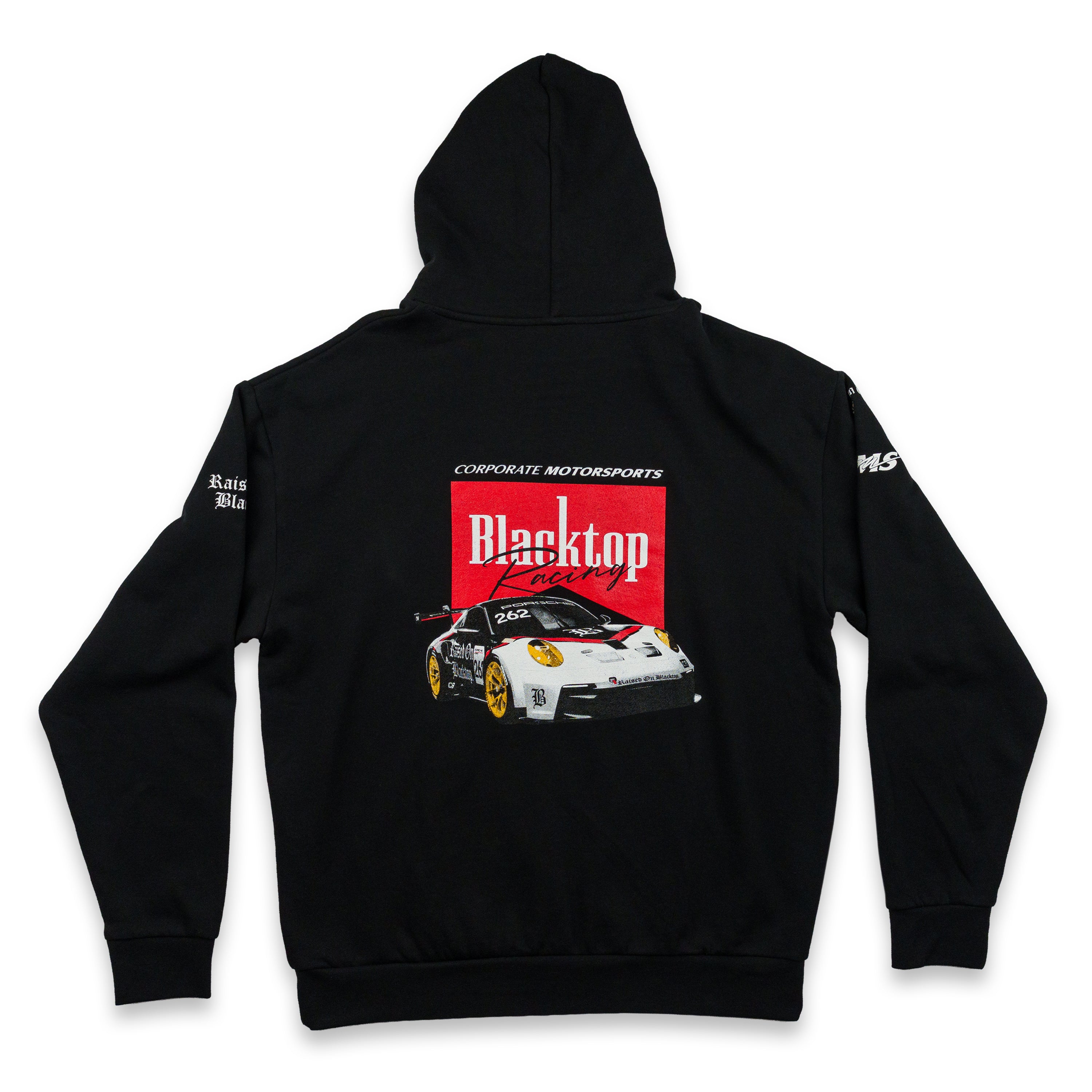 Raised On Blacktop® REDLINE Hoodie Secondary image