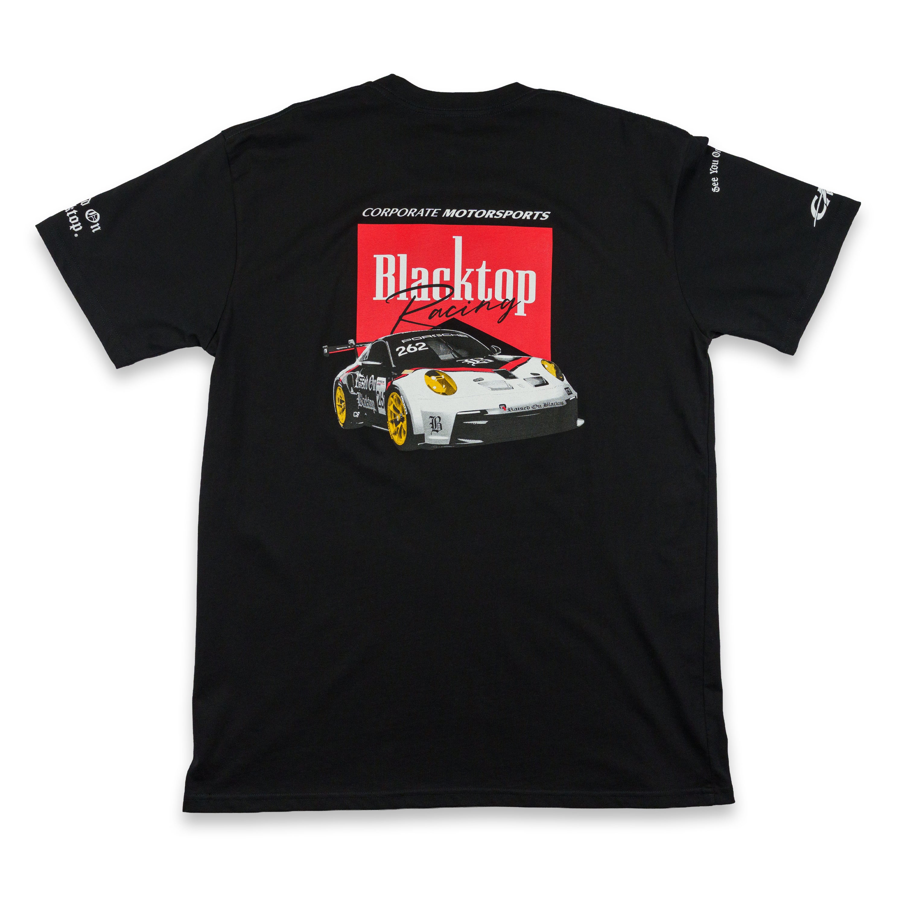 Raised On Blacktop® REDLINE Pocket Tee Secondary image