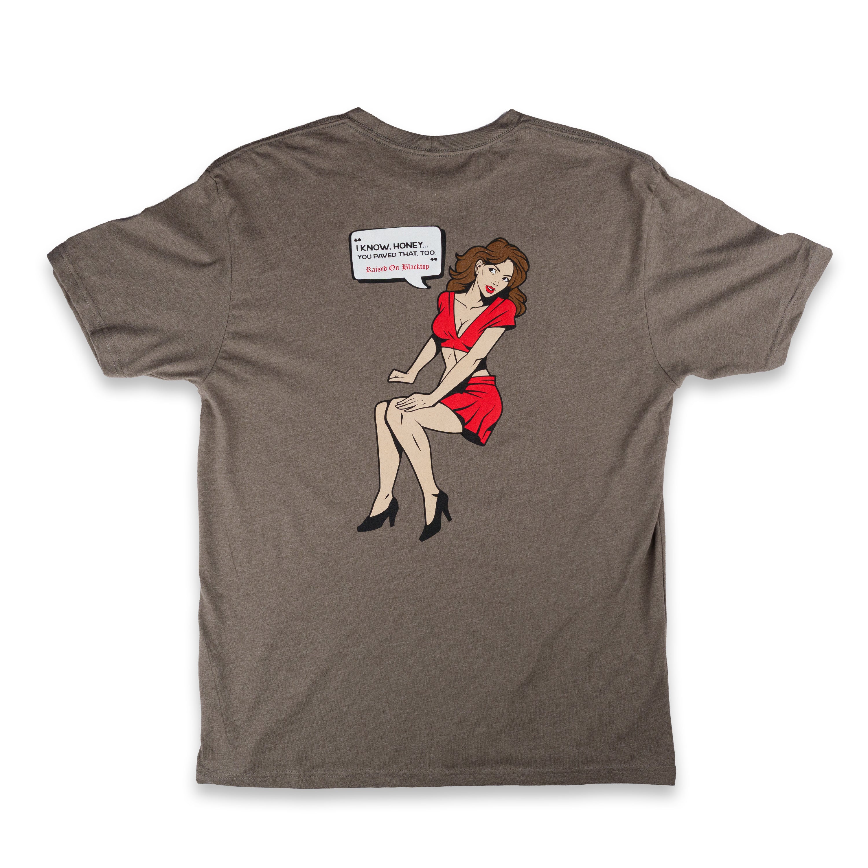 Raised On Blacktop® PIN-UP GIRL T Secondary image