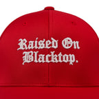 Raised On Blacktop® LEAGUE FIT Cap - RED