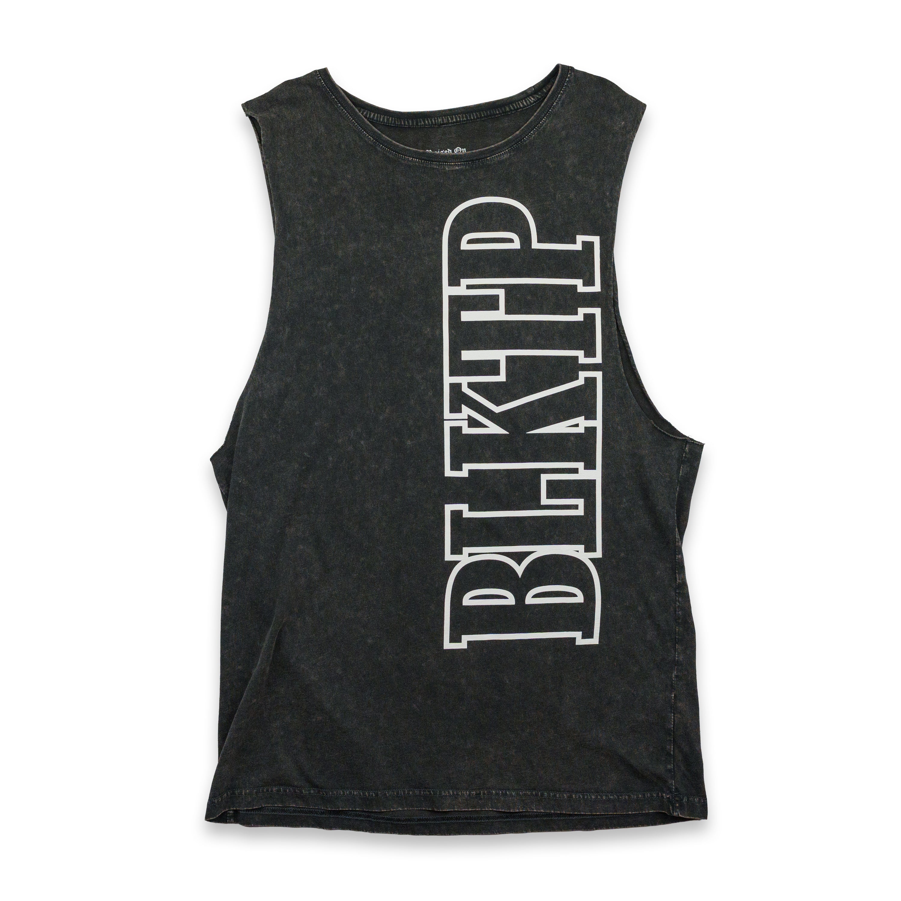 Raised On Blacktop® VINTAGE WASH CUT-OFF TANK - Grey Main image
