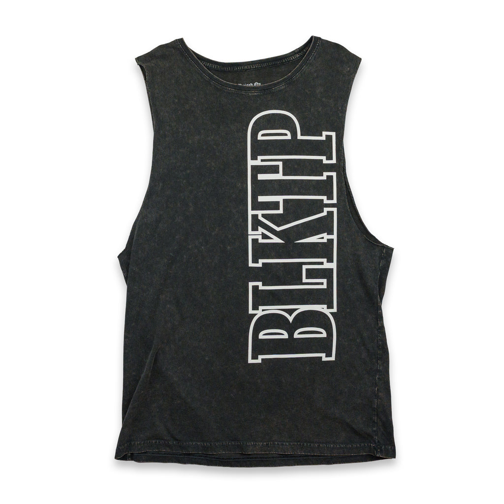 Raised On Blacktop® VINTAGE WASH CUT-OFF TANK - Grey