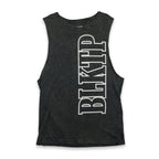 Raised On Blacktop® VINTAGE WASH CUT-OFF TANK - Grey