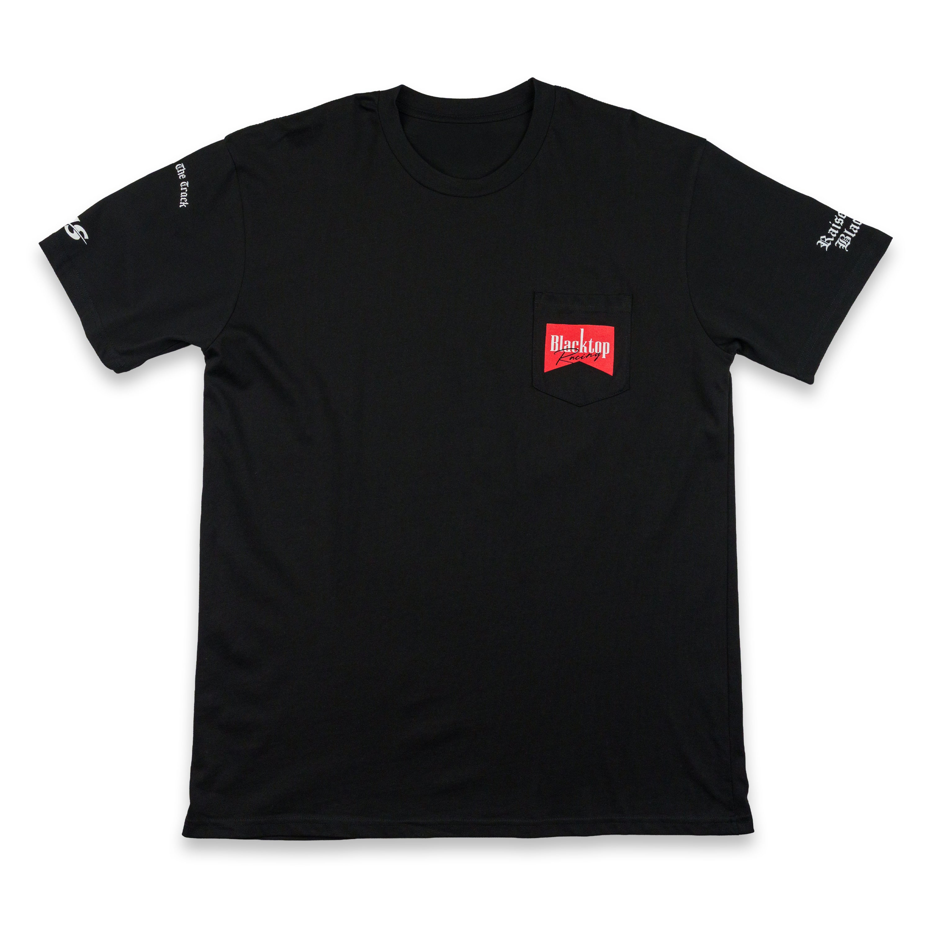 Raised On Blacktop® REDLINE Pocket Tee Main image