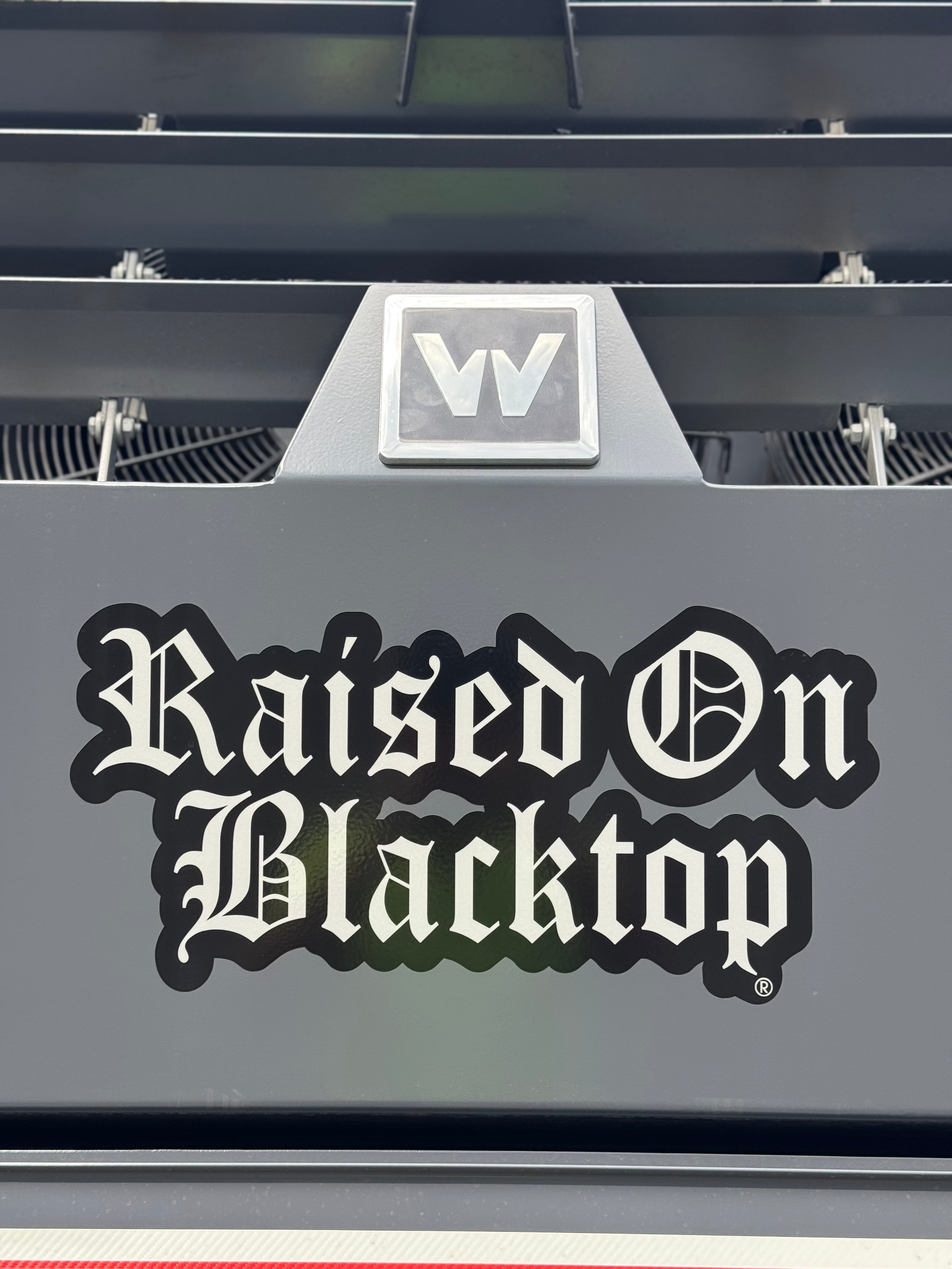 Raised On Blacktop® MID-SIZE DECAL - 12X6