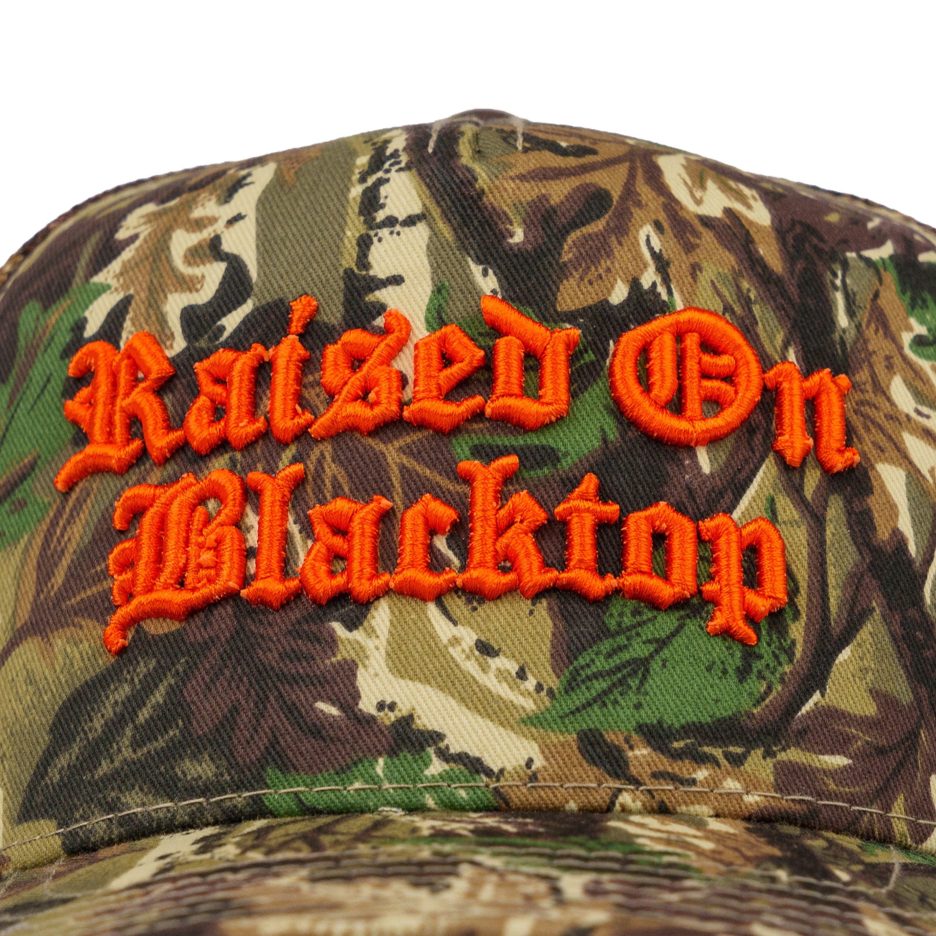 Raised On Blacktop® OFF GRID TRUCKER Hat Secondary image
