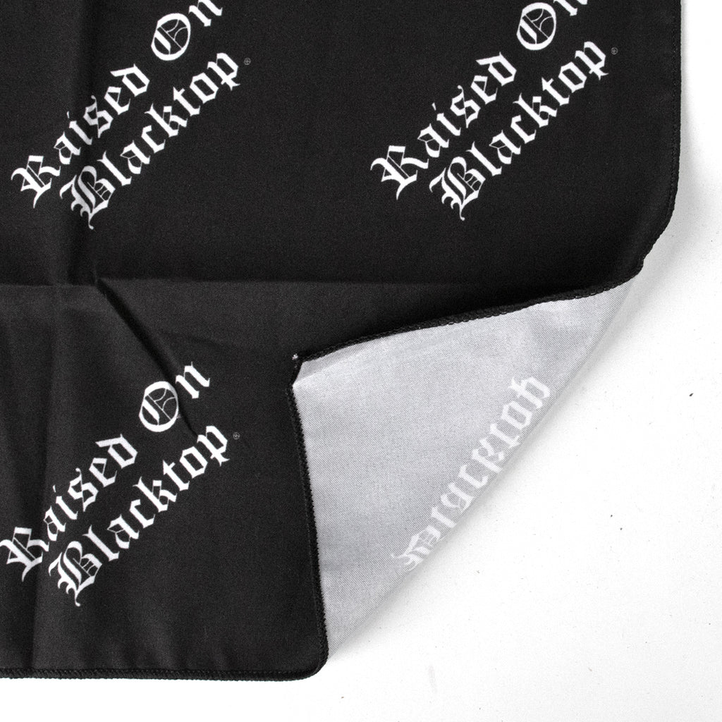 Raised on Blacktop® BLACK Bandana