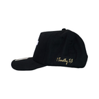 Raised On Blacktop® PROVIDER Hat - Black/Gold