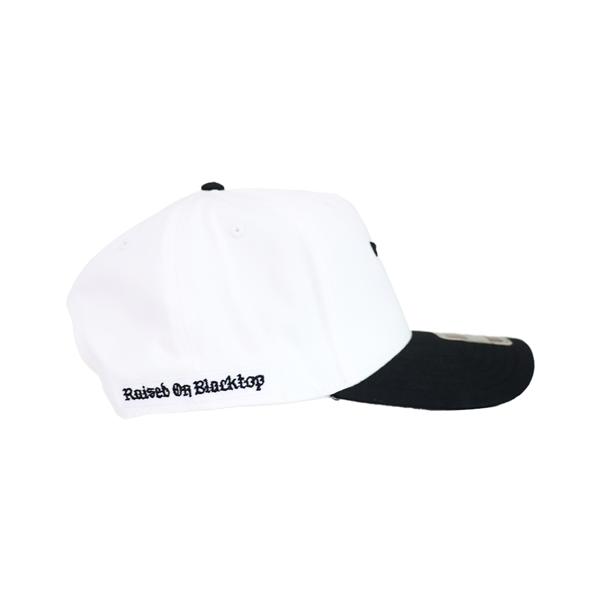 Raised On Blacktop® PROVIDER Hat - White/Black Gold