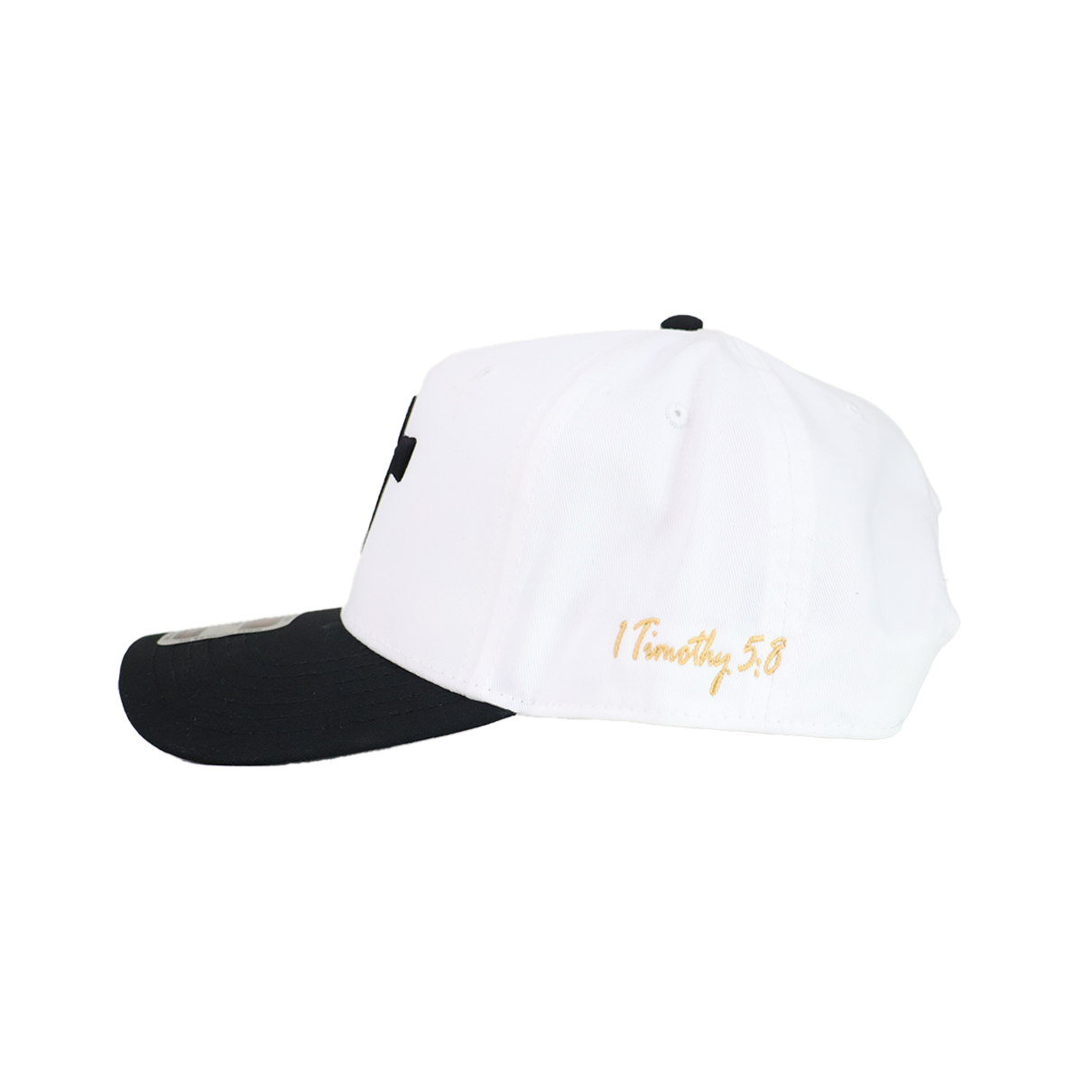 Raised On Blacktop® PROVIDER Hat - White/Black Gold