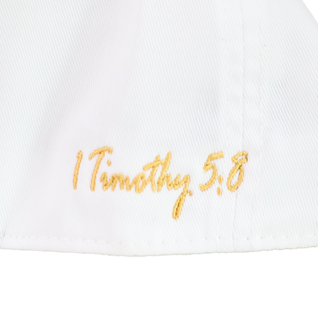 Raised On Blacktop® PROVIDER Hat - White/Black Gold