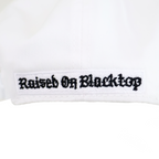 Raised On Blacktop® PROVIDER Hat - White/Black Gold