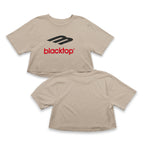 Women's Raised On Blacktop® Core Crop — White