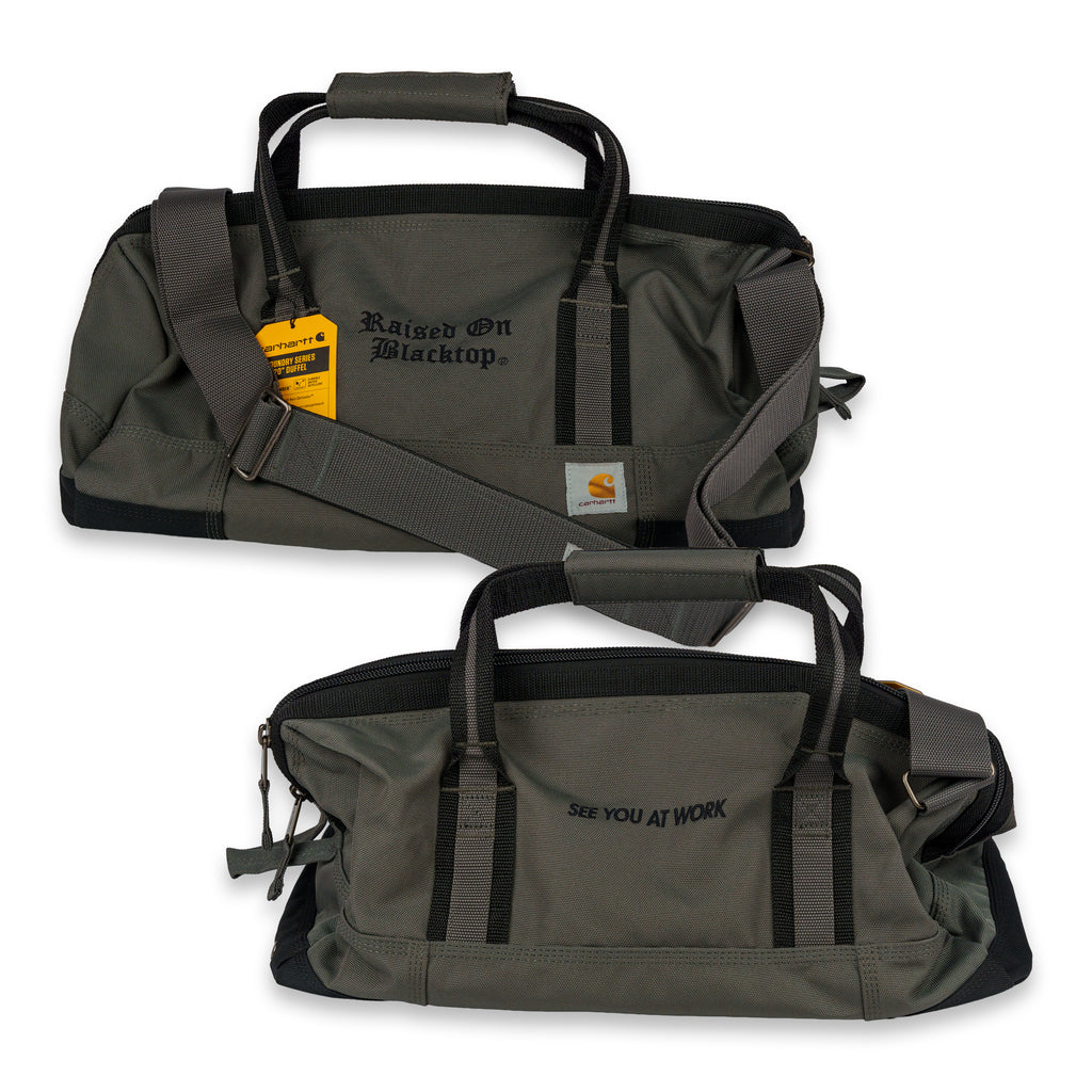 Raised On Blacktop® SEE YOU AT WORK Duffel Bag