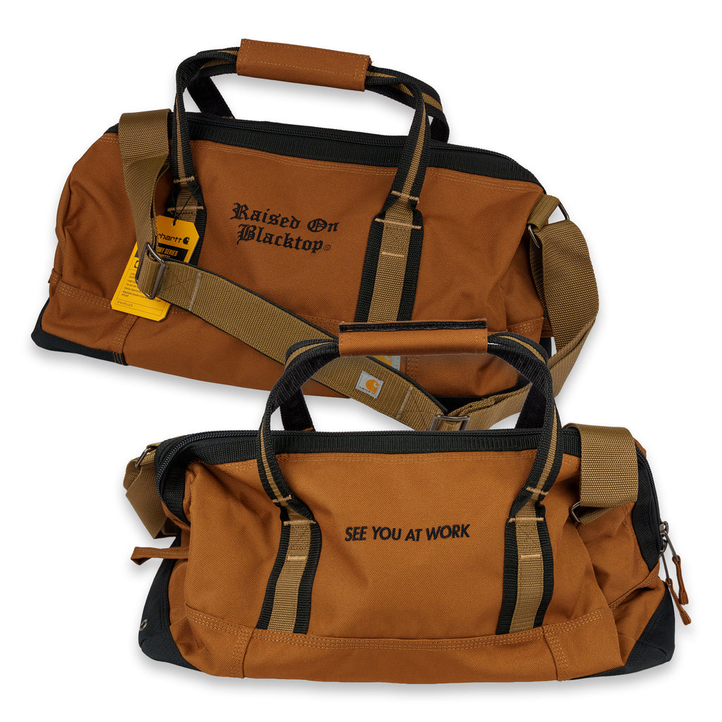 Raised On Blacktop® SEE YOU AT WORK Duffel Bag