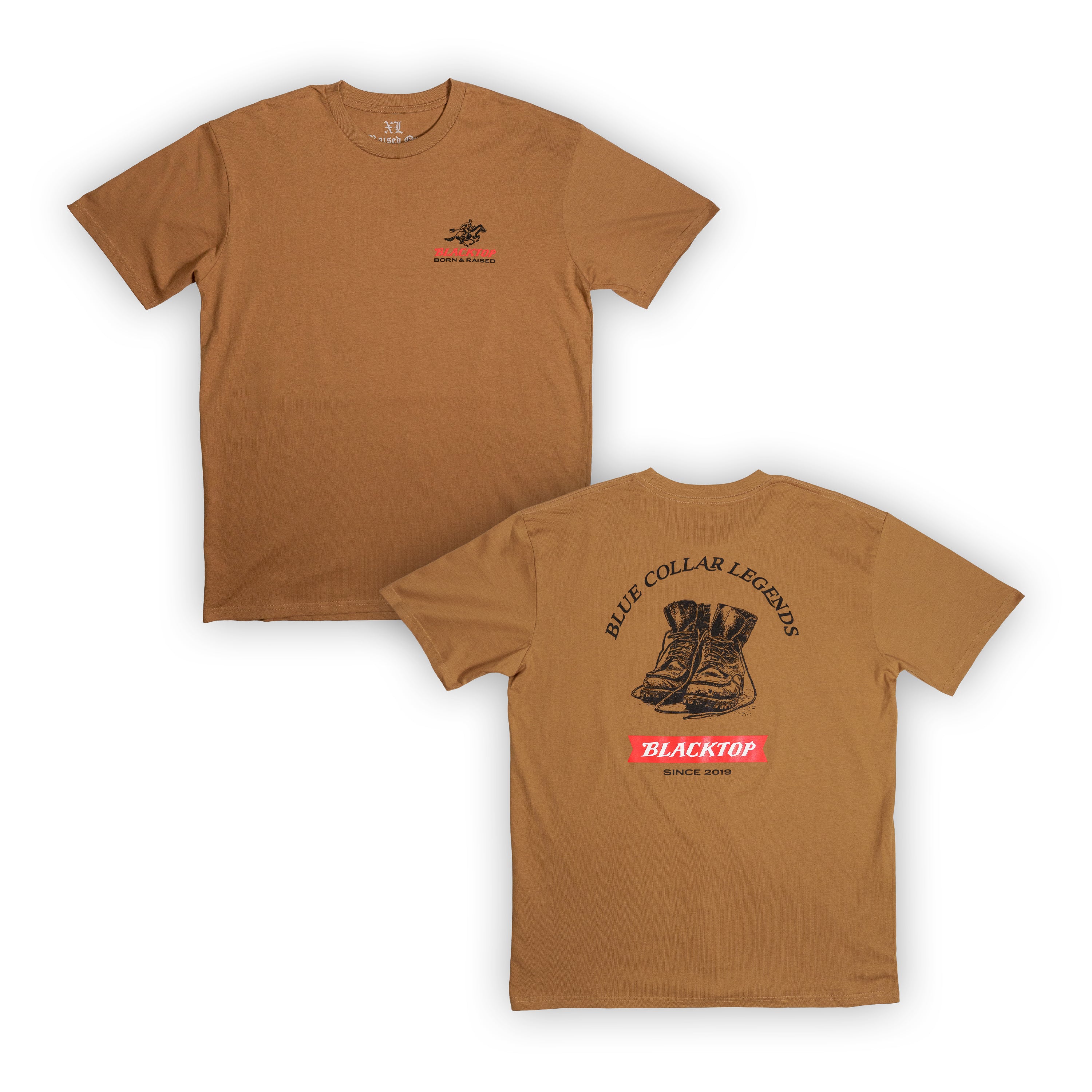 Raised On Blacktop® BLUE COLLAR LEGENDS Tee