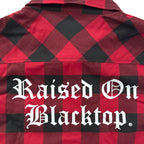 Red and Black Flannel - Raised On Blacktop