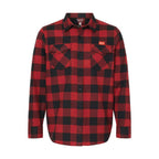 Red and Black Flannel - Raised On Blacktop