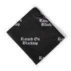 ROB - 068 | Raised on Blacktop Black Bandana - Raised On Blacktop