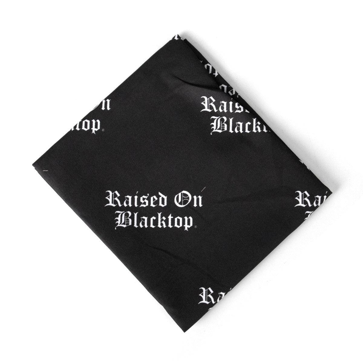 ROB - 068 | Raised on Blacktop Black Bandana - Raised On Blacktop