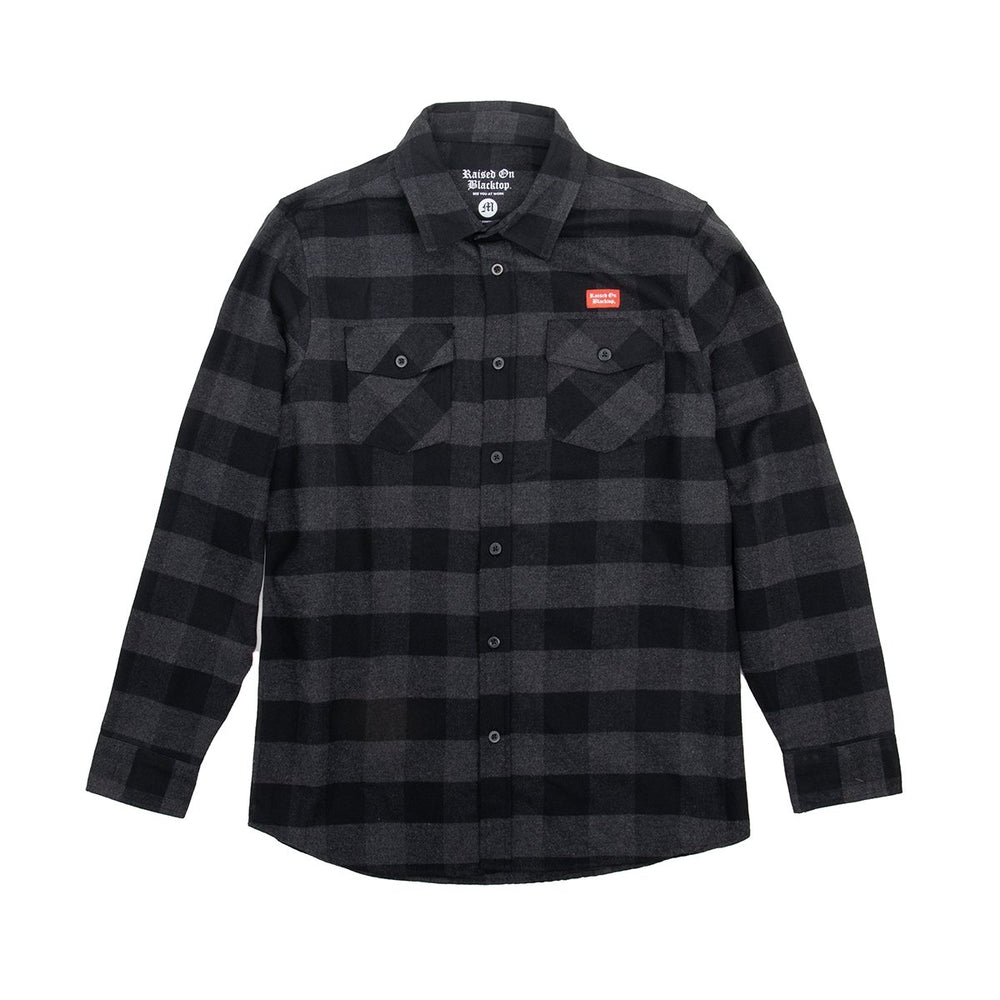 Raised on Blacktop Flannel Shirt - Raised On Blacktop