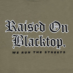 
                  
                    Raised on Blacktop Unisex Tee - Light Olive - Raised On Blacktop
                  
                