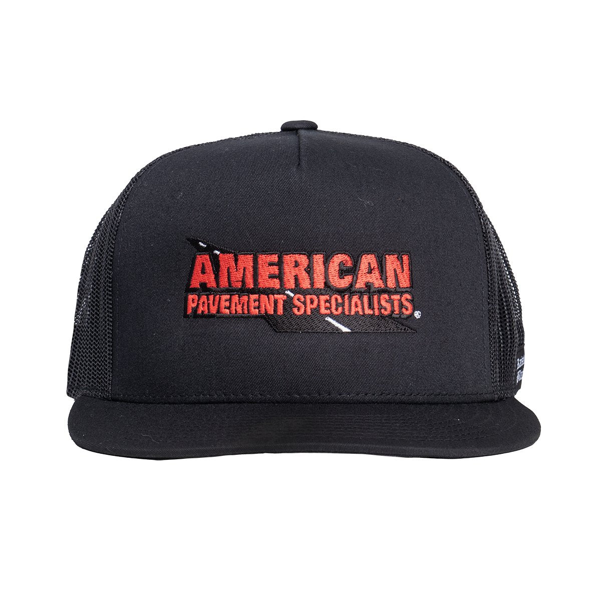 ROB-044 | American Pavement Trucker Cap - Black – Raised On