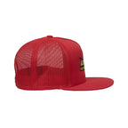 ROB-045 | American Pavement Trucker Cap - Red - Raised On Blacktop