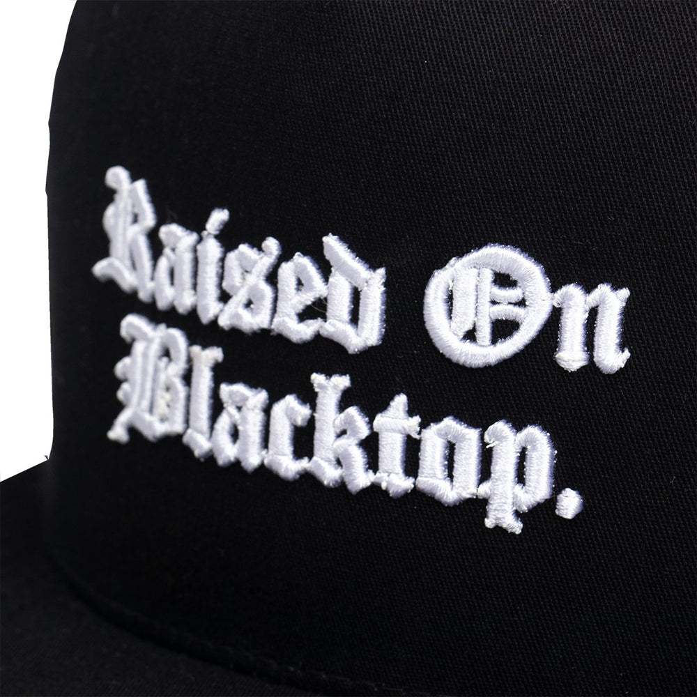 
                  
                    ROB-052 | ROB LeeBoy Flatbill Trucker Cap - Raised On Blacktop
                  
                