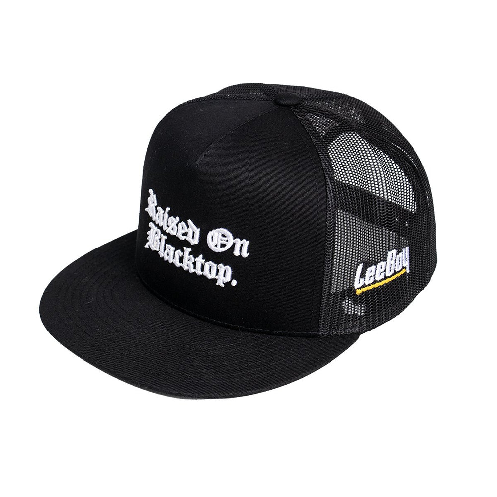 ROB-052 | ROB LeeBoy Flatbill Trucker Cap - Raised On Blacktop