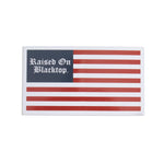 ROB Colored Flag Sticker - Raised On Blacktop