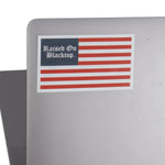 ROB Colored Flag Sticker - Raised On Blacktop