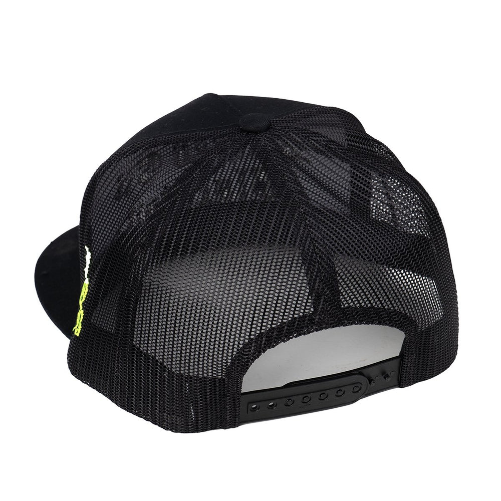 
                  
                    ROB Flatbill Trucker Cap - Black - Raised On Blacktop
                  
                