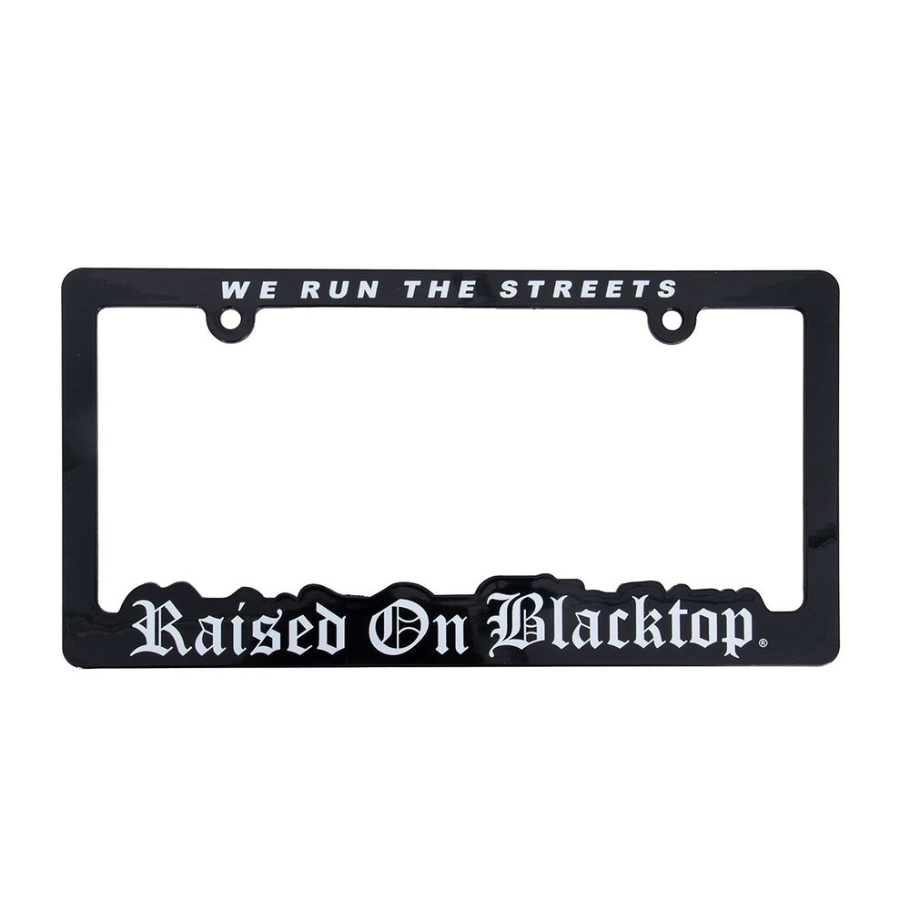 R.O.B. License Plate Frame - Raised On Blacktop