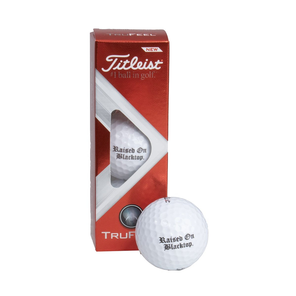 Titleist TruFeel Golf Ball - Doz - Raised On Blacktop