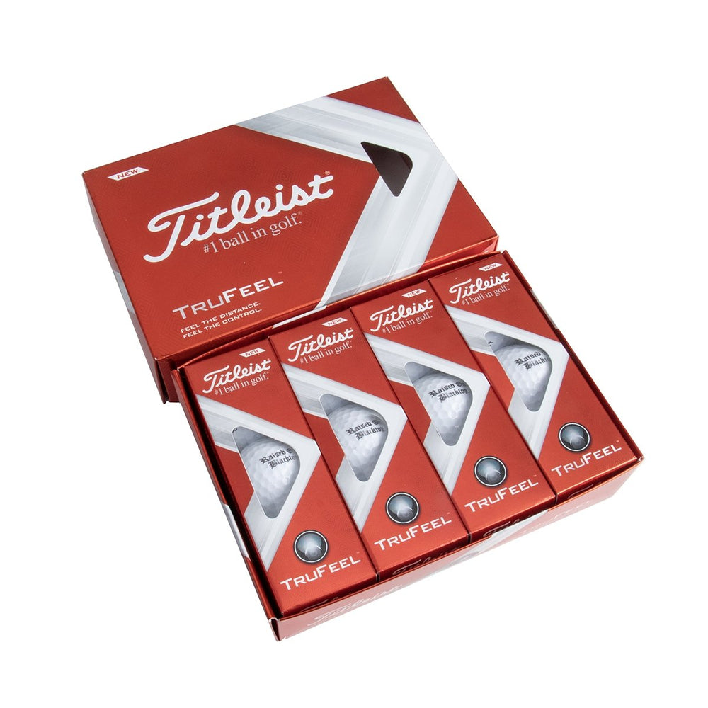 Titleist TruFeel Golf Ball - Doz - Raised On Blacktop